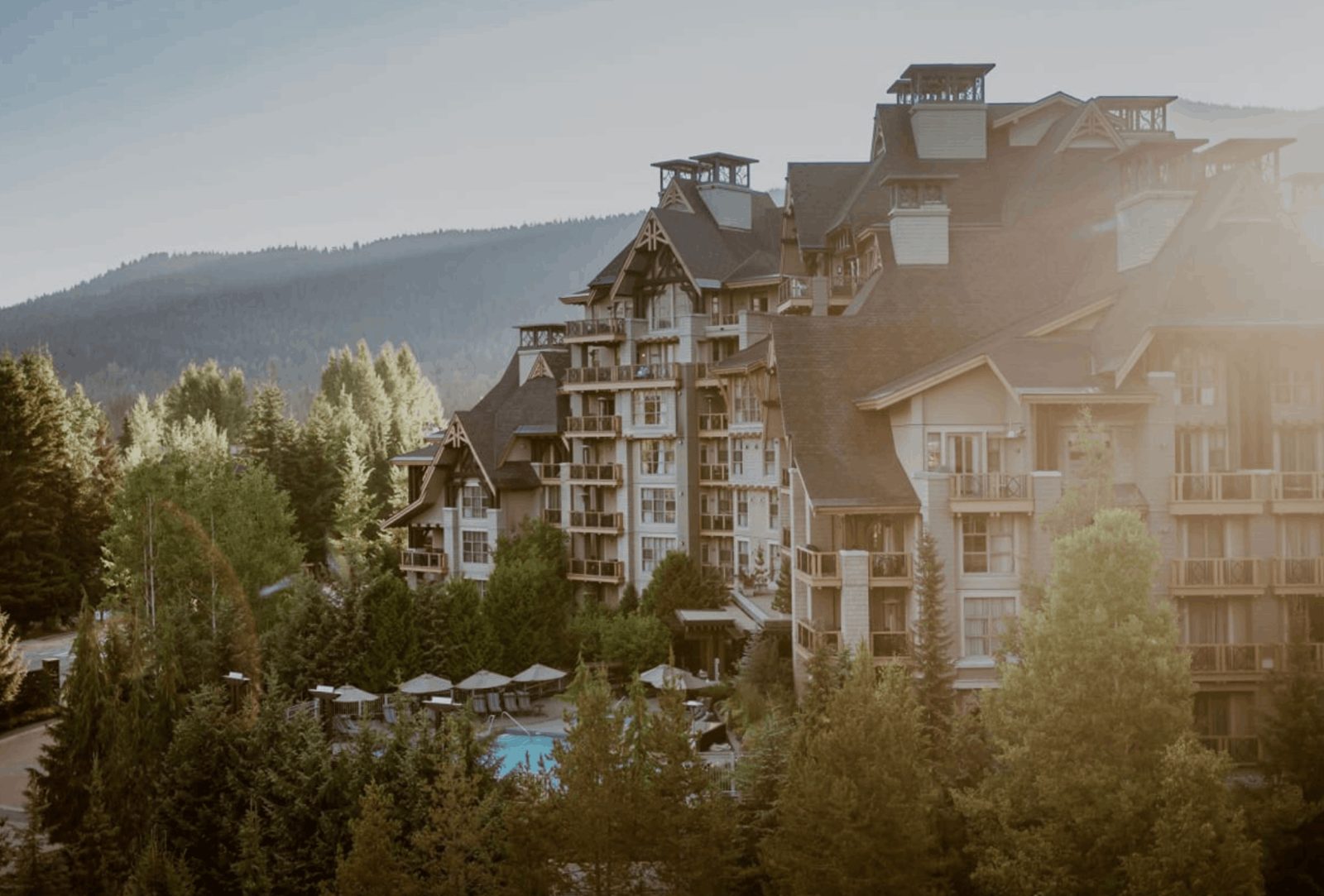 Four Seasons Whistler at the foot of Blackcomb Mountain, British Columbia