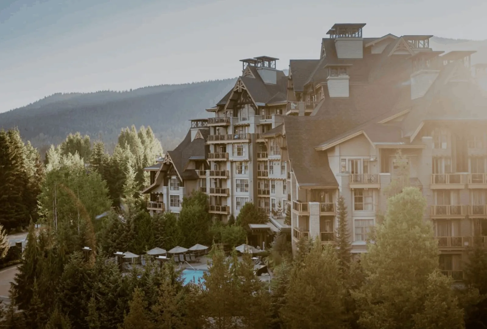 Four Seasons Whistler at the foot of Blackcomb Mountain, British Columbia