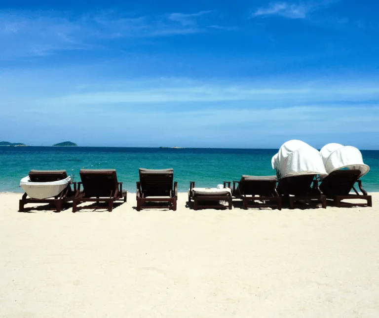Sanya, China - tropical beach destination on Hainan Island