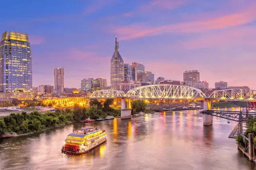 Nashville skyline Tennessee