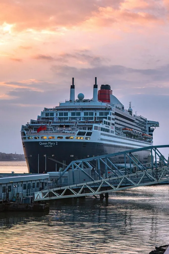 Cruise ship sailing from a UK port - no-fly cruises available from Southampton and Dover
