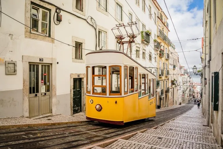 Two centre holidays Porto and Lisbon - colourful Portuguese cities with vintage tram