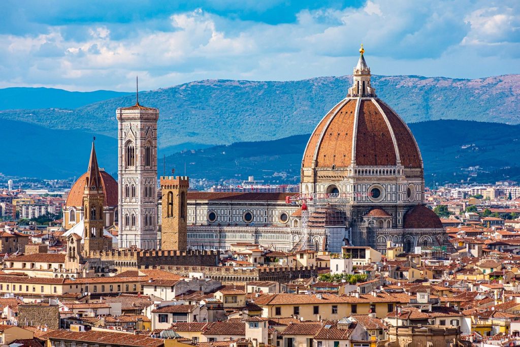 Florence cityscape. extending your Italy holiday beyond Romagna